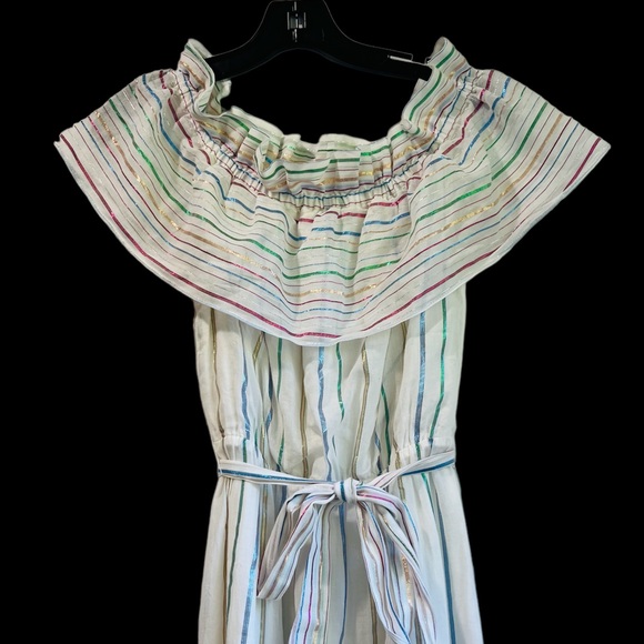 AQUA**Maxi Off-Shoulder Summer dress**Small $118 - Picture 3 of 5